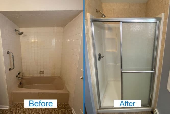 Bathtub To Shower Conversion 4. Beauty And Functionality