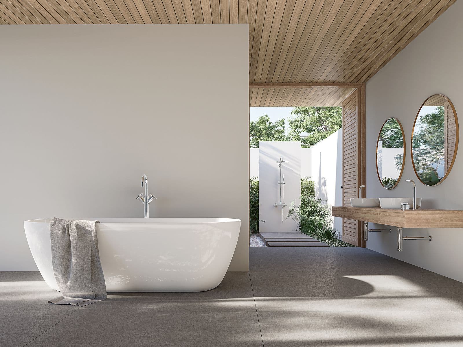 bigstock Modern Contemporary Loft Bath