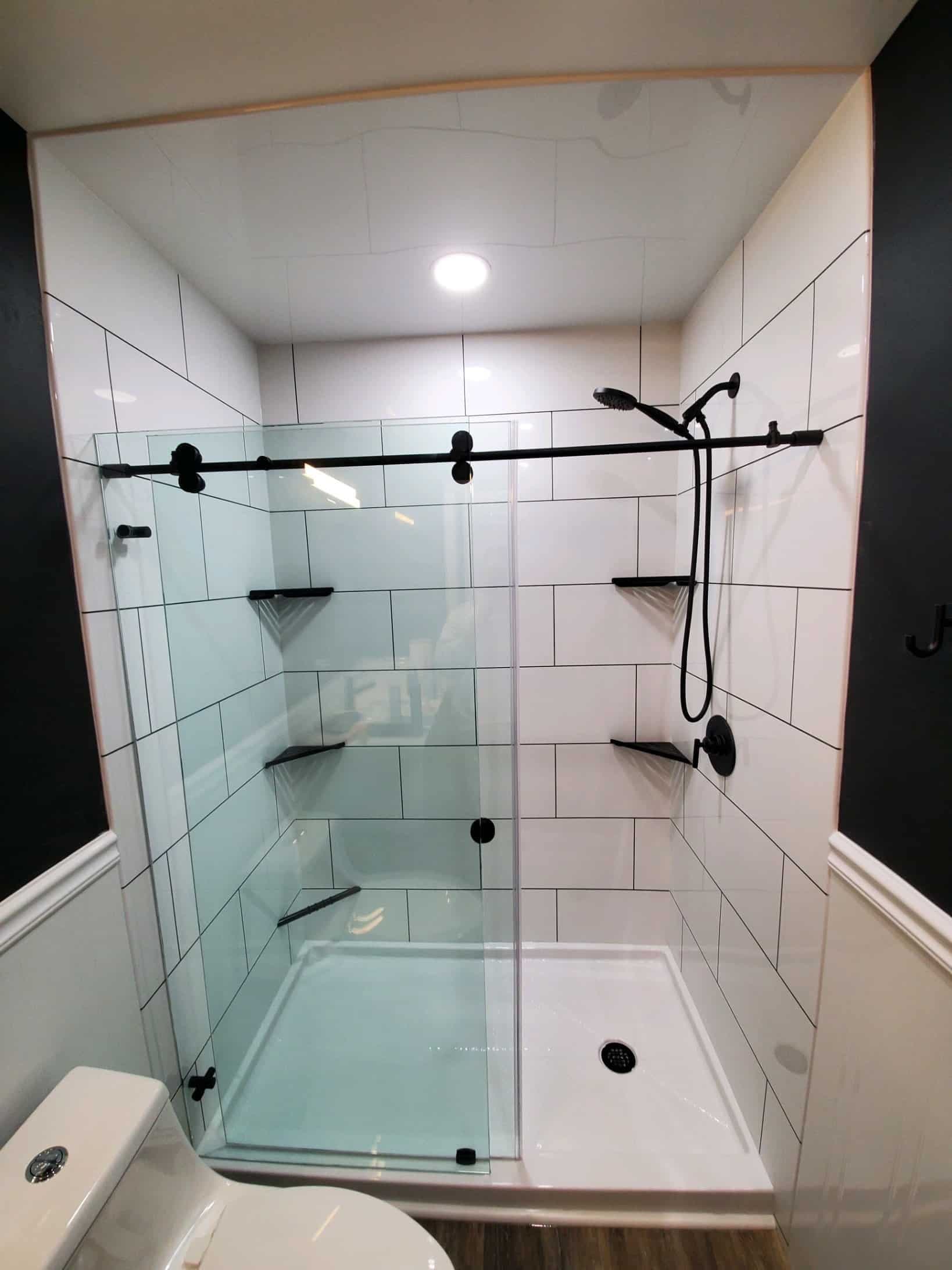 High Quality Acrylic Walk-In Shower